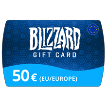 Blizzard Gift Card 50 EUR (Battle.net) EU 0% Fee