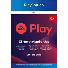 EA Play 12 months PS Store Turkey