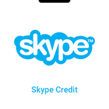 Skype Transfer Credits $2 and $5 Global (Not Gift Card)