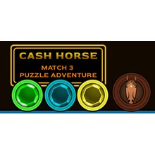 Cash Horse - Match 3 Puzzle Adventure /Steam key/ROW