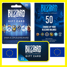 ⭐️ВСЕ КАРТЫ⭐🇪🇺Battle.net Gift Card 20-200 EUR(Европа)