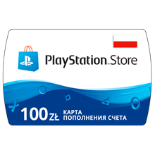 Карта PlayStation(PSN) 100 PLN (Злотых)🔵Польша