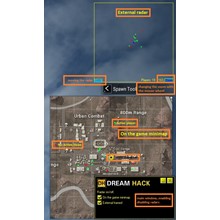 Приватный чит DH радар для игры PUBG, Ключ на 24 часа