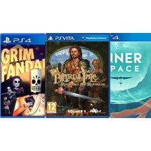 Grim Fandango Remastered, The Bard's Tale, InnerSpace