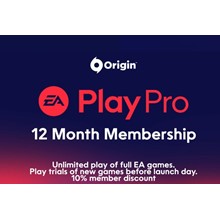 ORIGIN EA PLAY PRO 12 MONTH FOR PC (PC) GLOBAL KEY