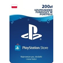 ⭐️ [PL] Карта пополнения PSN 200 PLN (PlayStation Net)