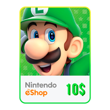 ✅ Nintendo eShop 10$ USD (США, US) — Карта оплаты