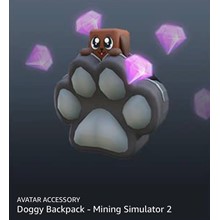 🐶 Roblox Doggy Backpack - Mining Simulator 2 🔑 Ключ