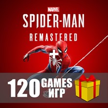 Marvel’s Spider-Man Remastered + 120 games 🎁 / Steam