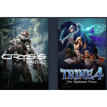 ✅ Trine 4: The Nightmare Prince/Crysis Remastered + GFN