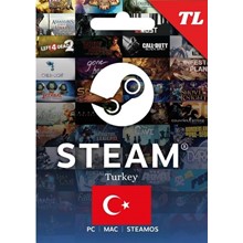 🔥 100 TL Steam Wallet (TL) Gift Card - AUTO DELIVERY