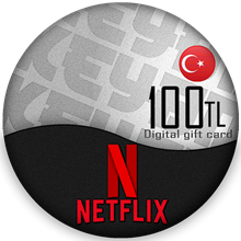 🔰 Netflix Gift Card 🔴 75/100/200 TL Turkey