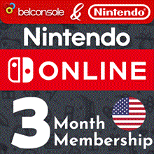 🔶Nintendo Switch Online Подписка 3 месяца США/Америка
