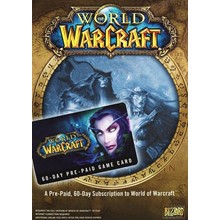 [US]✔️World of Warcraft 60 ДНЕЙ ТАЙМ КАРТА✔️+Classic