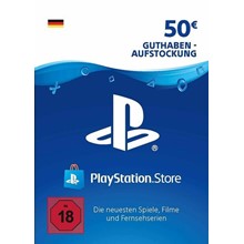 PlayStation ✅ PSN Network Card ⭐️50 EUR Germany