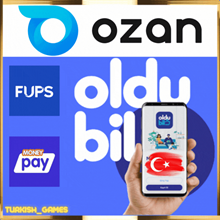 💰 Пополнение карт OlduBil + OZAN + Papara (TL) 🇹🇷