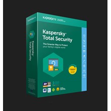Kaspersky Total Security 2ПК 1 год + скидки