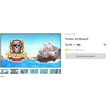 🎮 Pirates: All Aboard! 🔑 (Nintendo Switch KEY/USA)