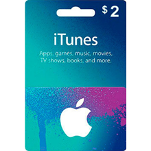 iTUNES GIFT CARD - $2 USD ✅(USA)