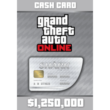 GTA Online: Great White Shark Card 1,250,000$ ✅(PC KEY)
