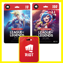 League of Legends 10 USD - 1380 RP (US) + Discounts 🔥
