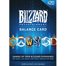 🔥 BattleNet Gift Card Blizzard 20 $ - USD (Instant)