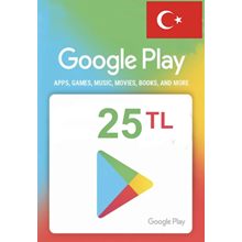 Google Play Gift Card 25$  ( USA)