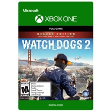 ✅❤️WATCH DOGS 2 DELUXE EDITION❤️XBOX ONE|XS🔑 KEY+VPN✅