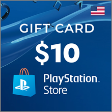 💥Пополнение PlayStation PSN USA карта 10 USD США🇺🇸