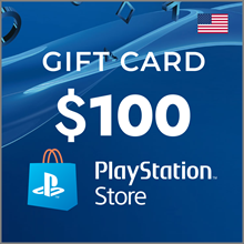 💥Пополнение PlayStation PSN USA карта 100 USD США🇺🇸