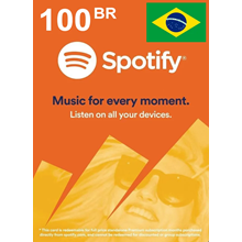 Spotify ✅ Подарочная карта 50-100 BRL ⭐️ Бразилия