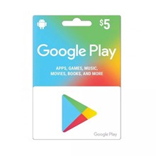 GOOGLE PLAY GIFT CARD $5 (USA)