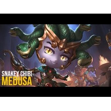 SMITE:  Medusa GOD + skin Snakey Chibi ( Region free )