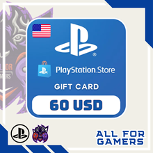 ⏹ Playstation Network (PSN) 60$ США 🇺🇸 🛒