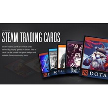 CSGO (CS2) - 5 Card sets of 5 cards (Steam cards)