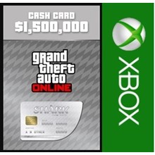 ☑️ GTA Online Платежная карта Белая Акула Xbox ⭐Покупка