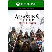 ✅ ASSASSIN´S CREED TRIPLE PACK XBOX ONE 🔑КЛЮЧ