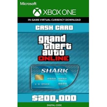 GTA Online TIGER SHARK CASH CARD XBOX ONE