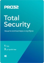 PRO32 Total Security на 1 год на 3 ПК - irongamers.ru