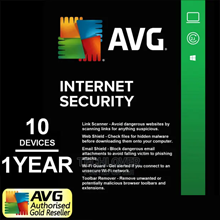 AVG Internet Security 2022 1 Year 10 Dev | Global