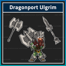✔️ Dragonport Ulgrim ✅ Brawlhalla 🔑 Ключ