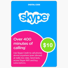 Skype 25 USD Ориг. Ваучер - Актив.на Skype.com