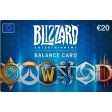 🔑(Battle.net) Подарочная карта Blizzard 20€ EU