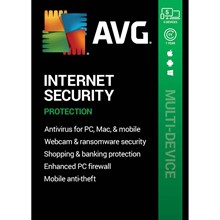 AVG Internet Security 1 год / 10 устройств (Global)
