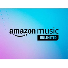 Amazon Music: 1/3Месяц ЛИЧНЫЙ АККАУНТ