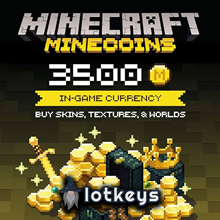 АВТО Minecraft 1720-3500 Minecoins [Глобальный] 🌍