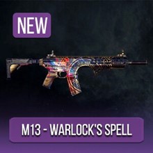 Call of Duty: Mobile M13 Epic Weapon with Warlock spell