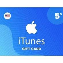 🟢ITunes Gift Card 5 USD (USA)🔑