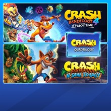✅ Crash Bandicoot - Quadrilogy Bundle XBOX ONE 🔑KEY