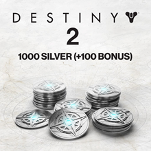 1000 ед. серебра Destiny 2 (+100 ед. в подарок)✅ПСН